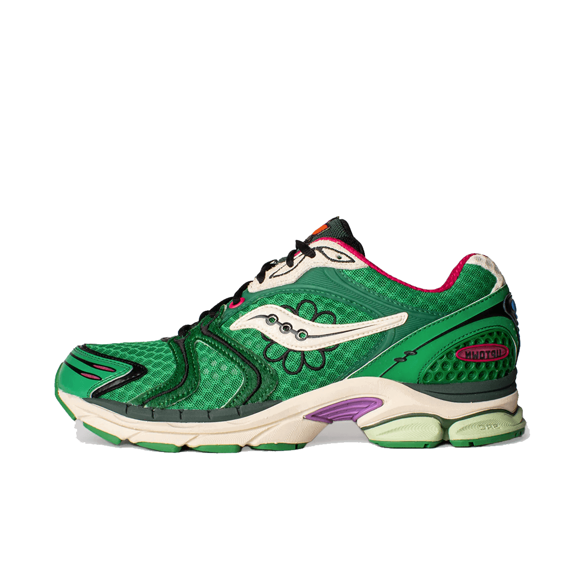 Кецове и обувки Saucony Jae Tips x Progrid Triumph 4 ‘Sugar Maple’ - Flowers Grow Uptown Pack Зелено | S70966-4, 0