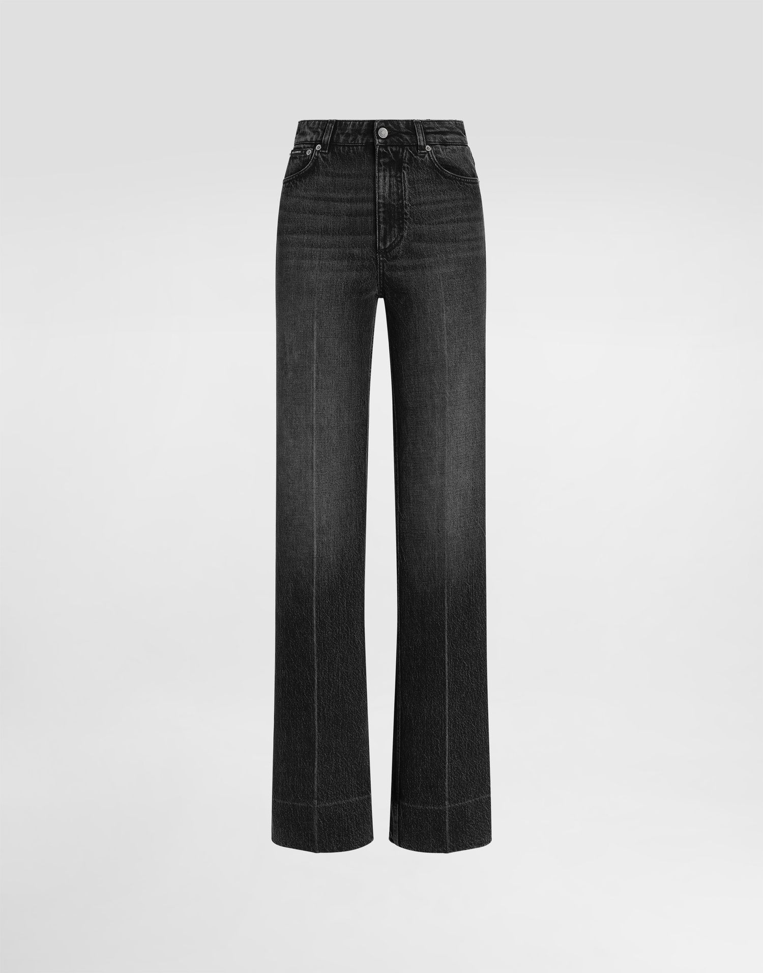 Дънки Dolce & Gabbana Faded 5-pocket Denim Trousers Черно | FTC79DG8OE3S9001, 0