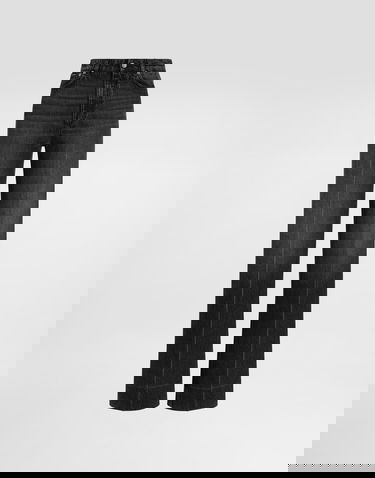 Дънки Dolce & Gabbana Faded 5-pocket Denim Trousers Черно | FTC79DG8OE3S9001, 0