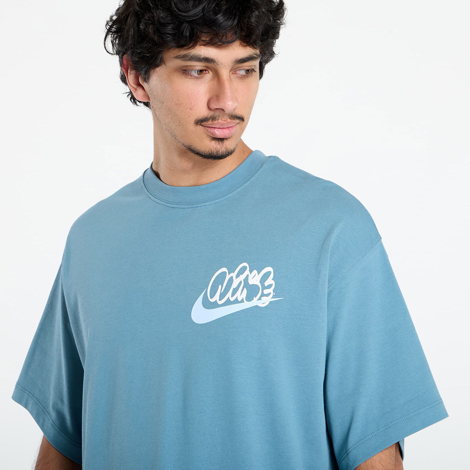 Тениска Nike Solo Swoosh Tee Синьо | IH4294-006, 1