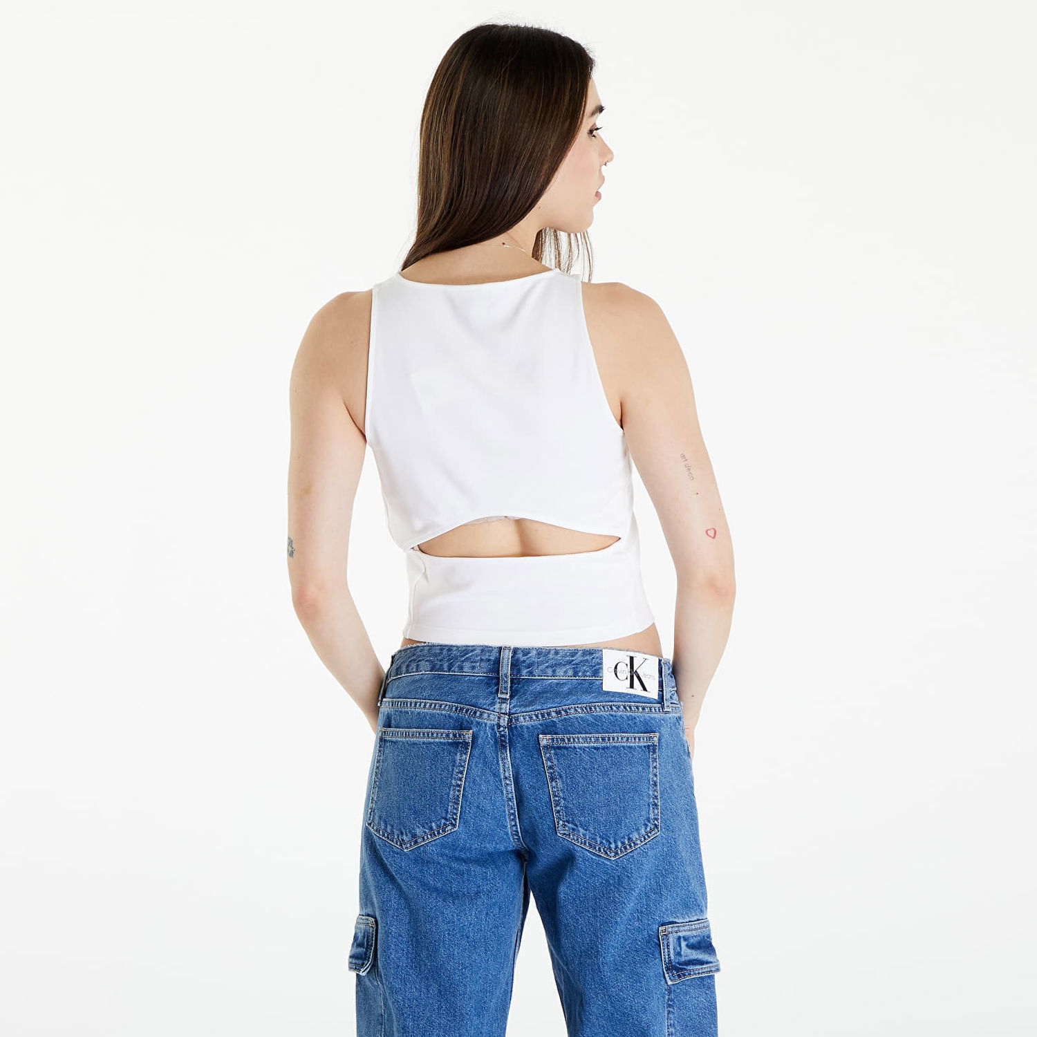 Потник CALVIN KLEIN Archival Milano Top Бяло | J20J223107 YAF, 1