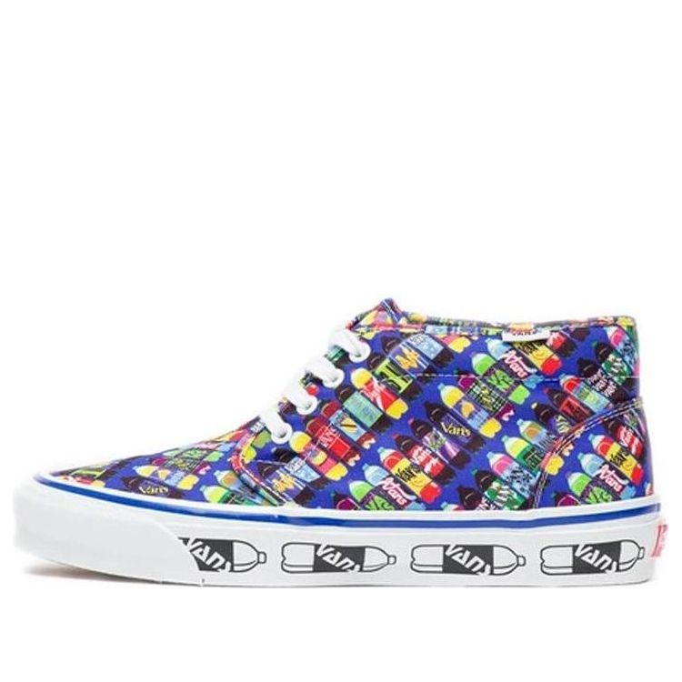 Кецове и обувки Vans Fergadelic x OG Chukka LX 'Corner Shop Drink' Синьо | VN0A4U3G063, 0