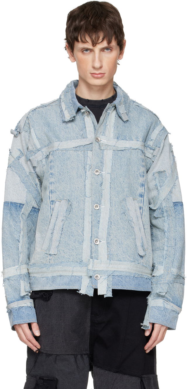 Who Decides War Exposure Trucker Denim Jacket