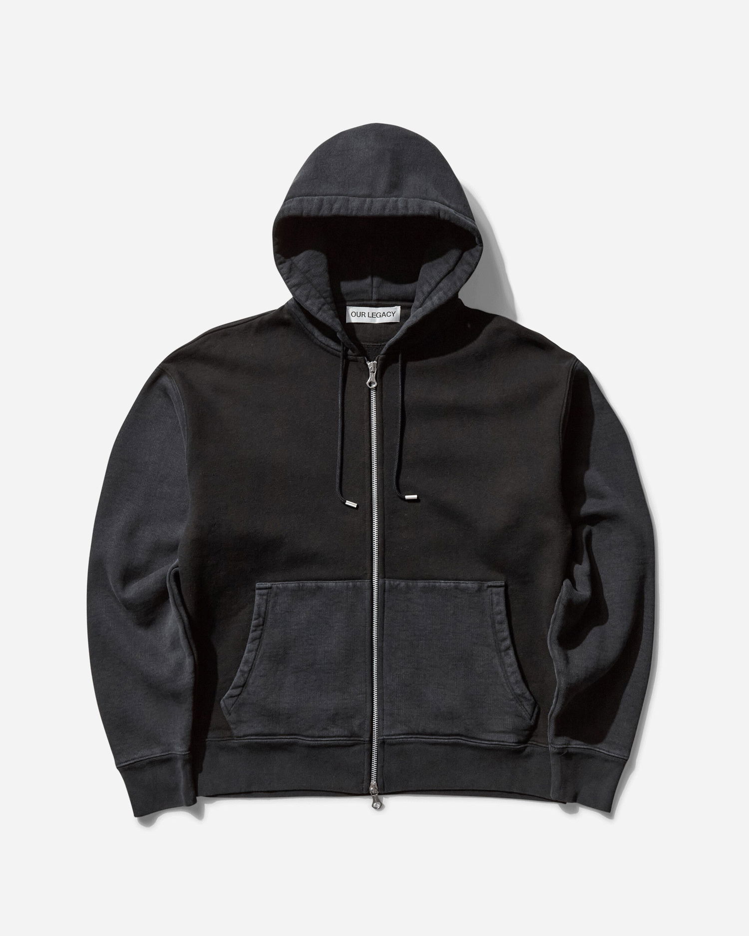 Суитчър OUR LEGACY Rascal Zip Hoodie Черно | M2256RP 001, 0
