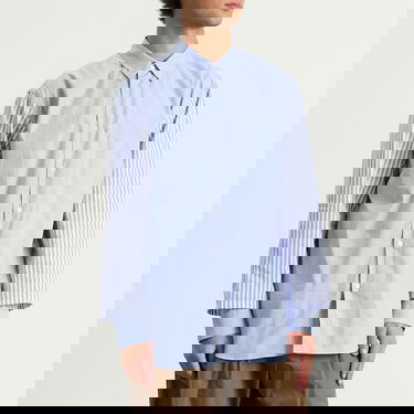 Риза Comme des Garçons SHIRT Stripe Oxford YD Синьо | FP-B039-051-1, 2