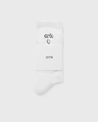 Чорапи Arte Antwerp Arte Heart Logo Socks Бяло | AW25-241M-100, 0