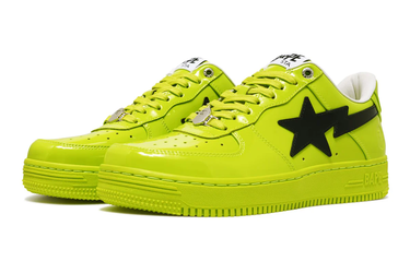 Кецове и обувки BAPE Bape Sta #2 Yellow/Black Зелено | 0ZXSHM191302M-YEL, 2