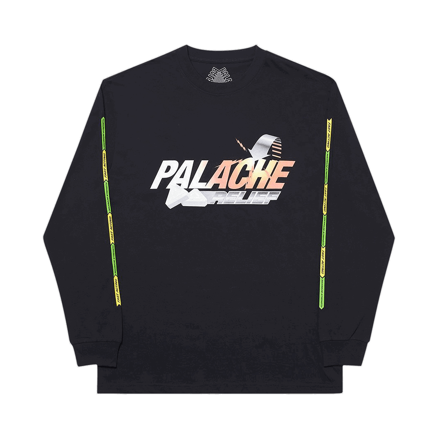 Тениска Palace Palache Longsleeve Черно | P18LS011, 0