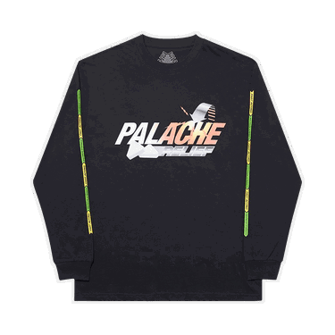 Тениска Palace Palache Longsleeve Черно | P18LS011, 0