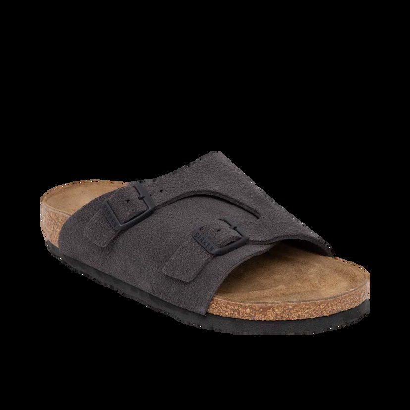 Кецове и обувки Birkenstock Zürich Suede Sandals Сиво | 1028547