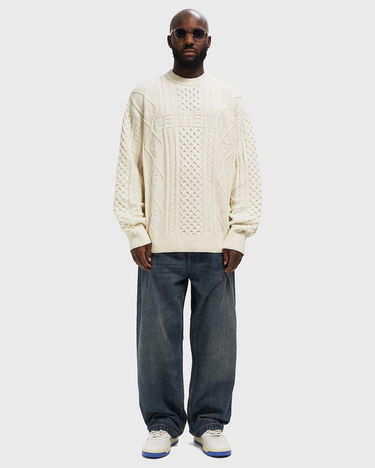 Пуловер Carhartt WIP Carhartt Shawn Knit Sweater Бяло | I035418-05.XX, 2