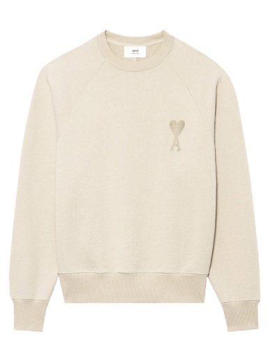 Суитчър AMI De Coeur Sweatshirt Бежово | USW002 747 250