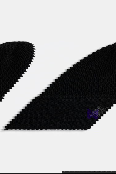 Шапка Needles Needles Watch Cap Ribbed Knit Beanie Черно | RW056, 0