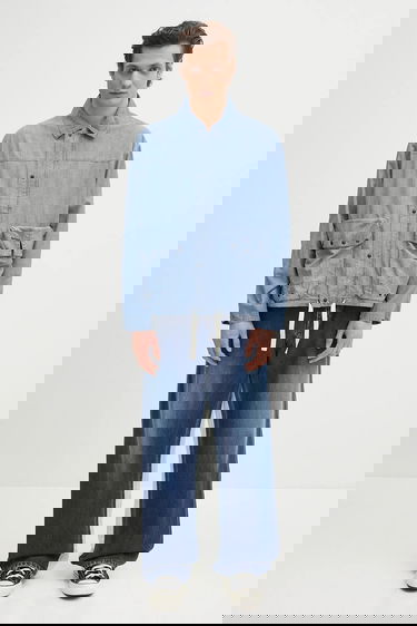 Яке Barbour Durham Chambray Casual Jacket Regular Синьо | MCA1038, 4