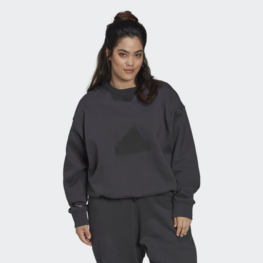 Суитчър adidas Originals Mikina Черно | HK8059, 0