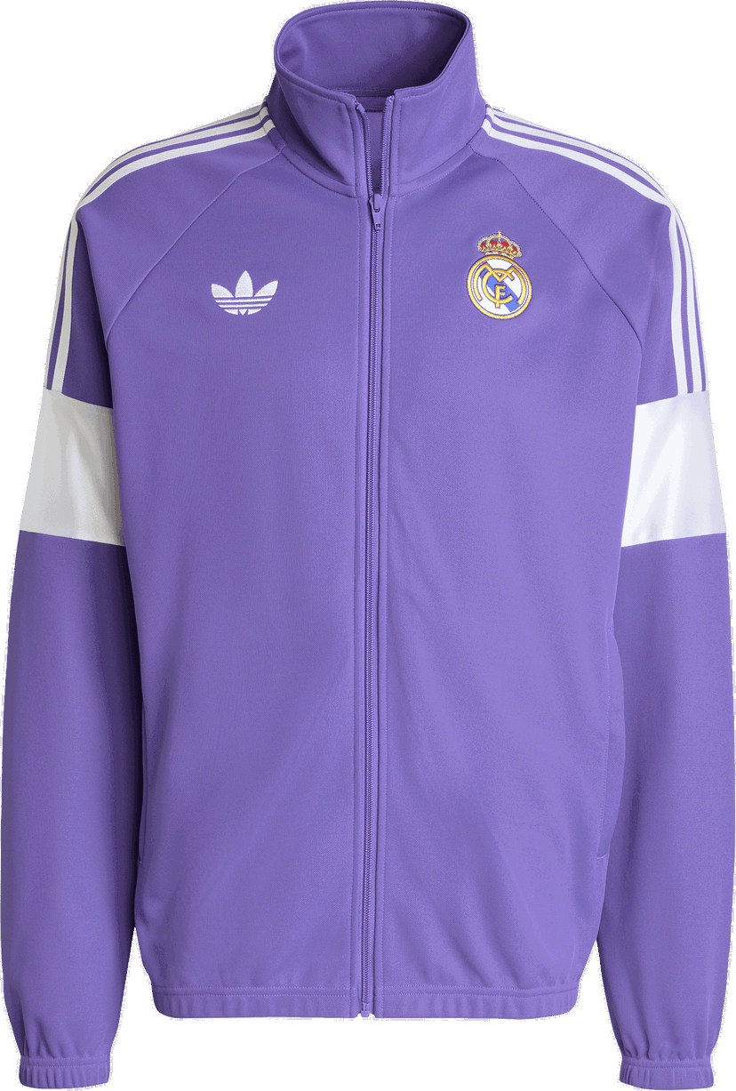 Яке adidas Originals Real Madrid Originals Lifestyler Track Jacket Лилаво | kc7790