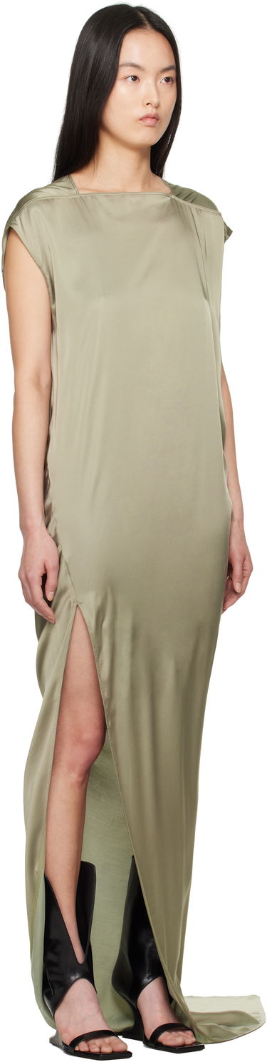 Pокля Rick Owens Rick Owens Hollywood Edfu Maxi Dress Зелено | RP01E7505 SCH, 1