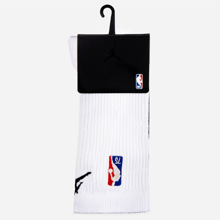 Чорапи Jordan NBA 75 Crew Socks Бяло | DM3849-100, 0