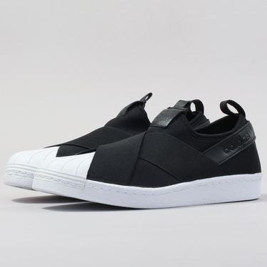 Кецове и обувки adidas Originals Superstar Slip On Черно | BZ0112, 0