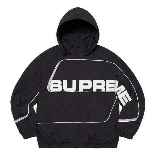 Ветровка Supreme Paneled Track Jacket Черно | SUP-FW21-115