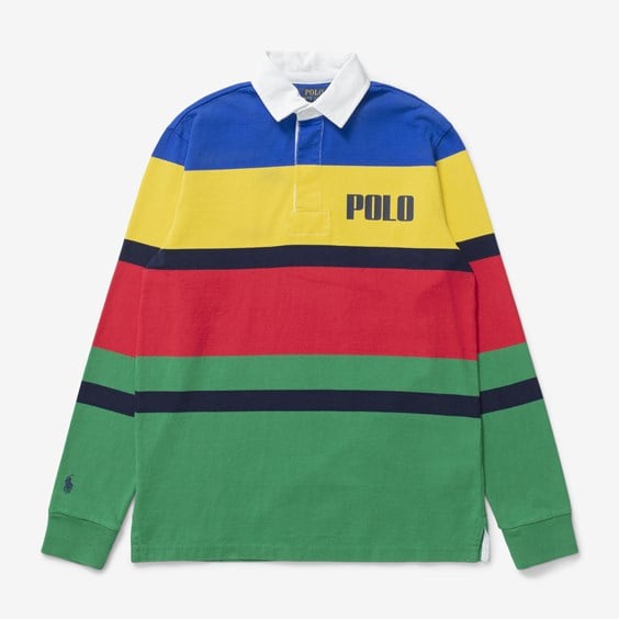 Поло тениска Polo by Ralph Lauren Rugby Poo T-shirt Зелено | 710909925001, 0