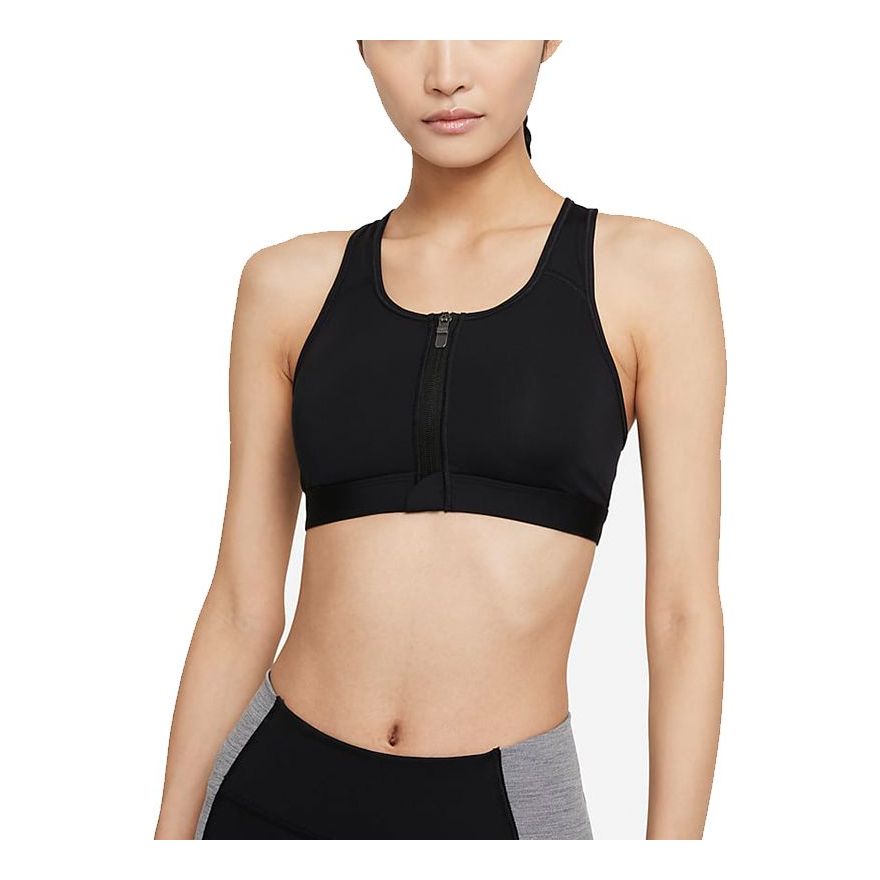 Сутиен Nike Dri-FIT Zip-Front Sports Bra Черно | DD1206-010, 0