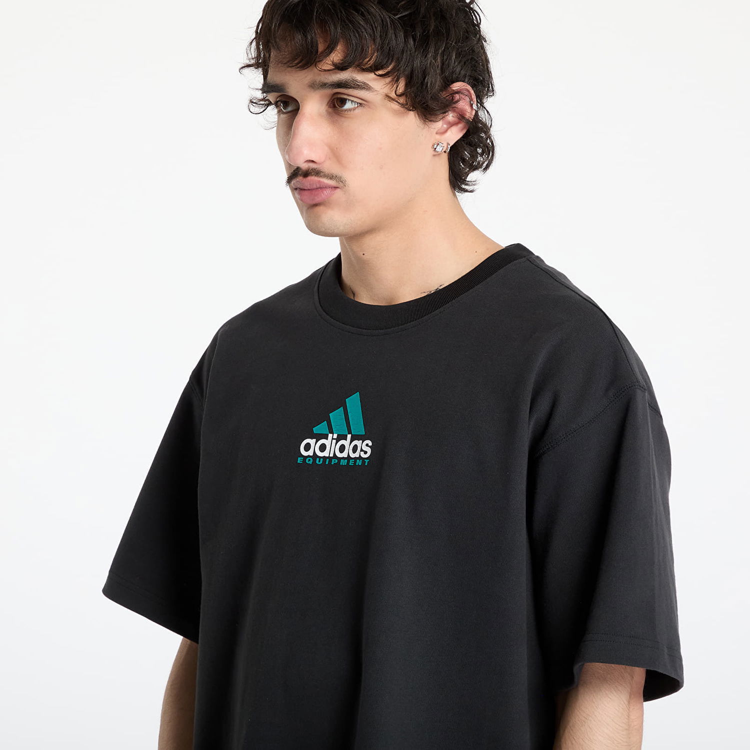 Тениска adidas Performance EQT Graphic Tee Черно | JN4848, 1