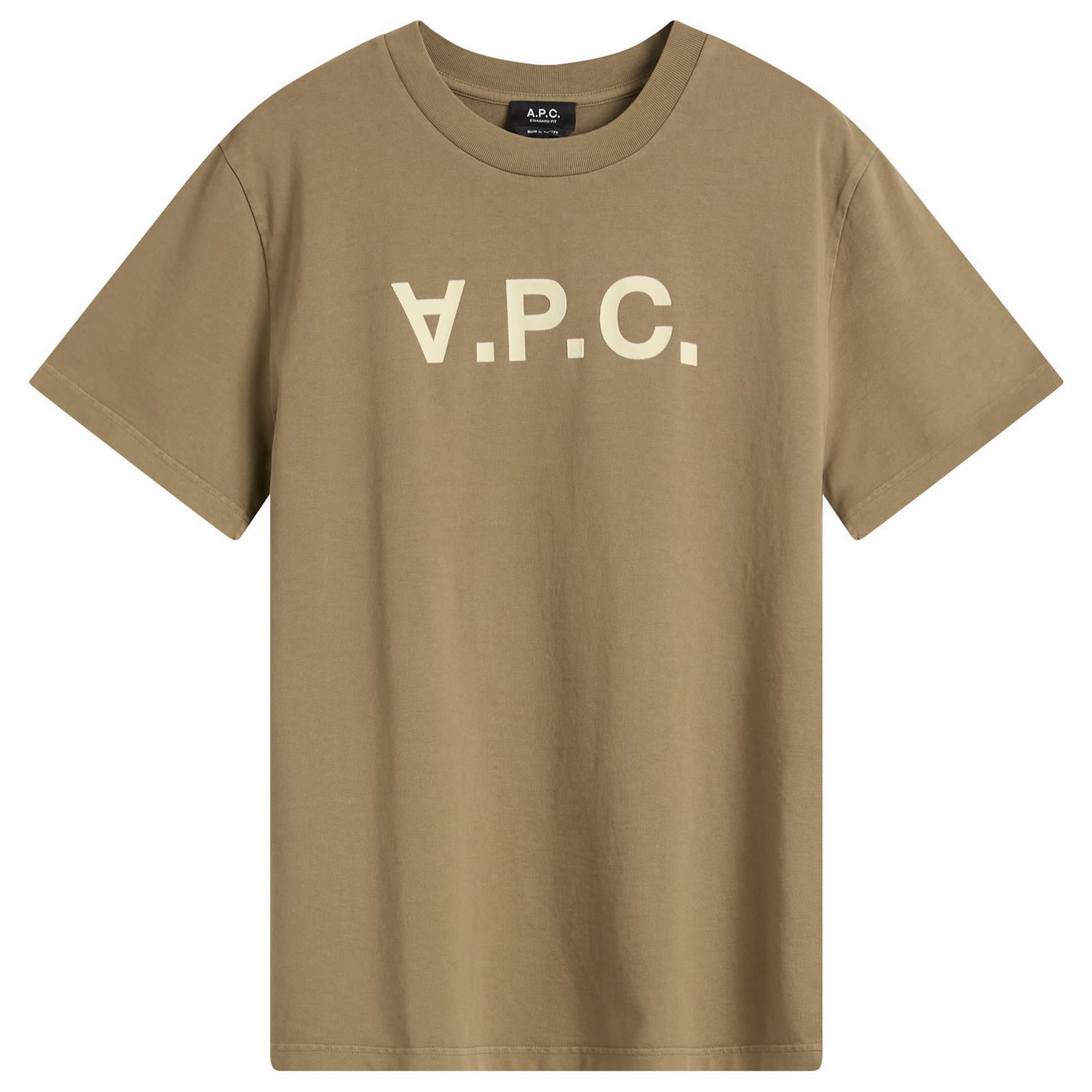Тениска A.P.C. VPC Logo T-Shirt Бежово | COHMB-M26384-JMA, 1