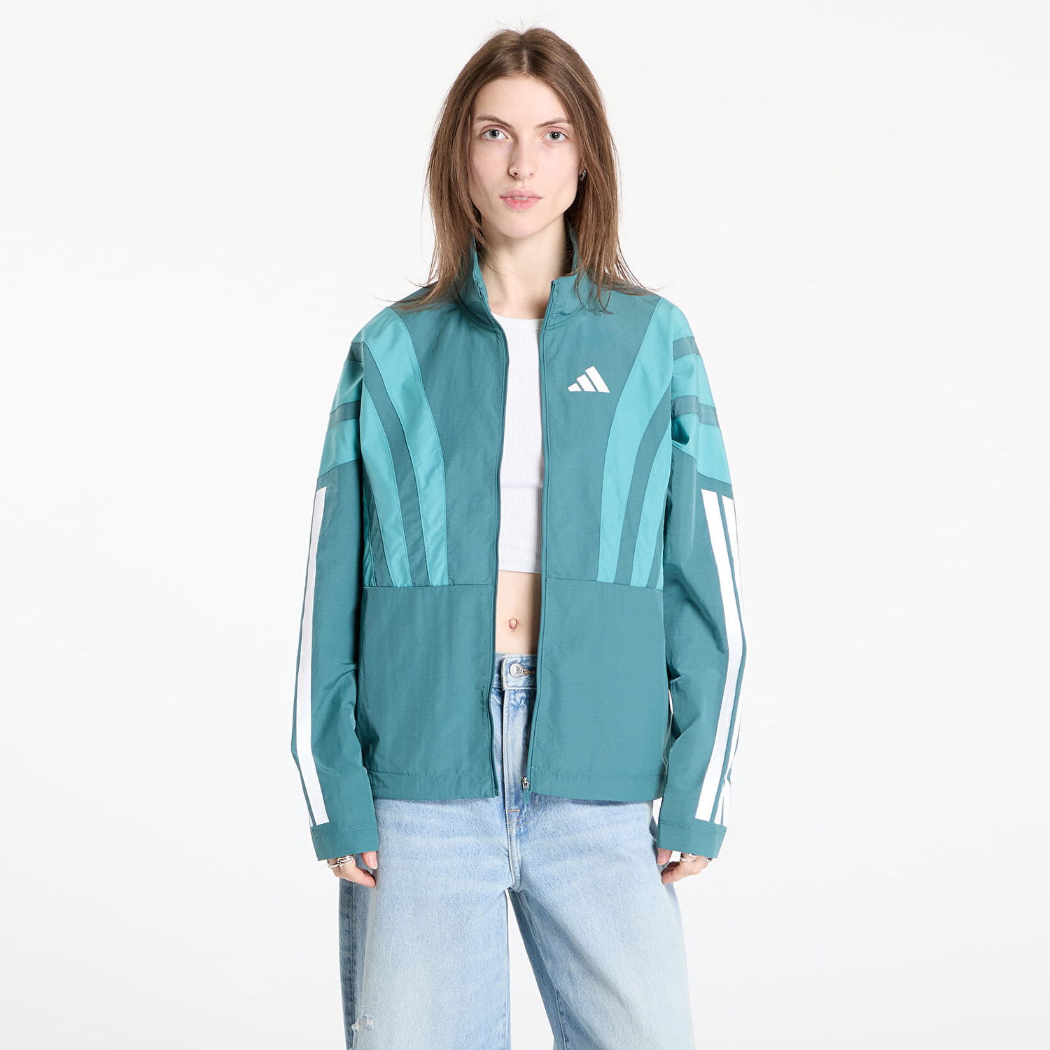 Яке adidas Performance Adizero Archive Running Jacket Тюркоазено | HZ3694, 0