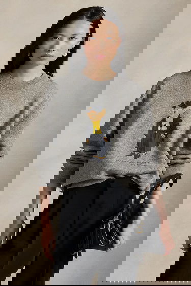 Суитчър Polo by Ralph Lauren Polo Bear Print Sweatshirt Сиво | 211A87104, 0