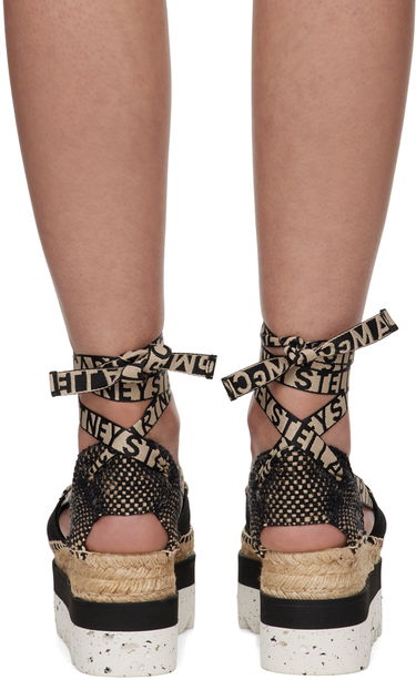 Кецове и обувки Stella McCartney Platform Espadrilles Черно | 800159N0222, 1