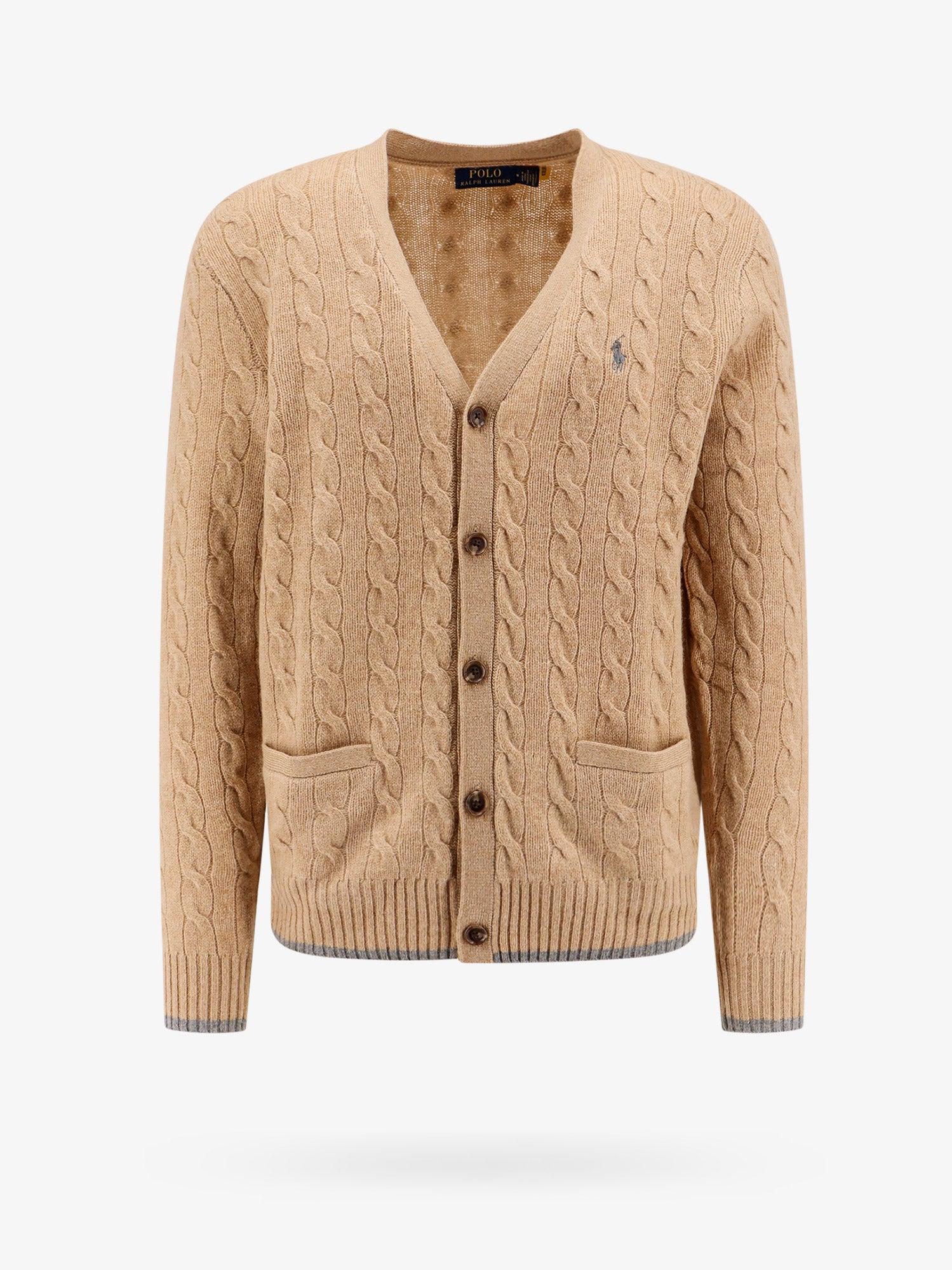 Пуловер Polo by Ralph Lauren Polo Ralph Lauren Cable-Knit Cardigan Бежово | 710949808003, 0