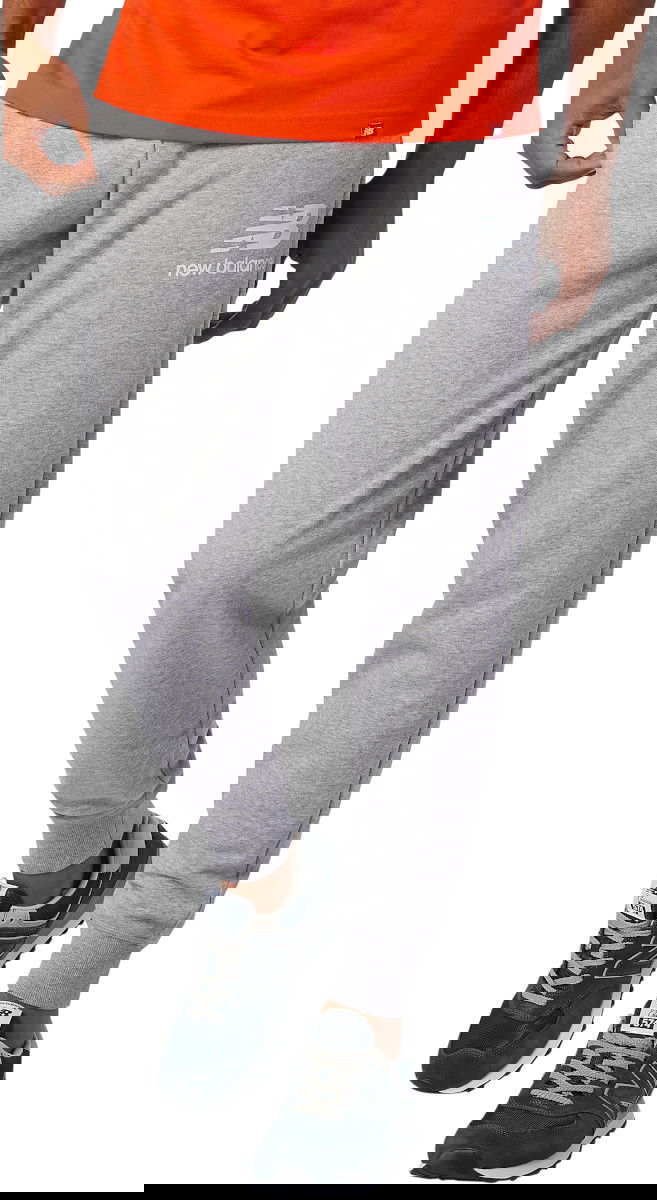 Спортни панталони New Balance Sweatpants Essentials Сиво | mp03558ag, 0