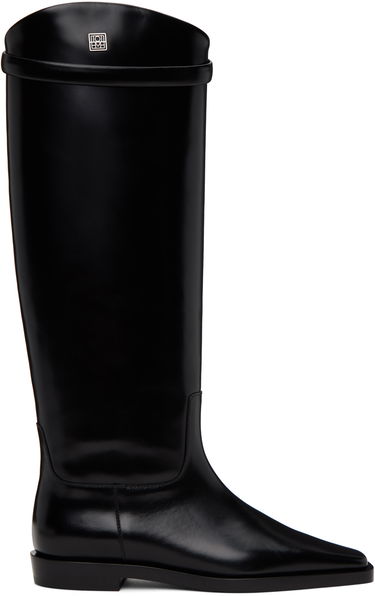 Облекло TOTEME TOTEME 'The Riding' Knee-High Boots Черно | 211-901-825, 0