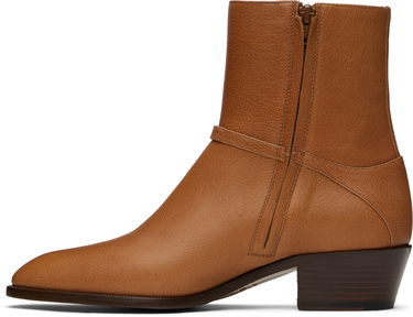 Грижа за обувките Valentino Valentino Garavani Pat Ankle Boots Кафяво | 6Y2S0J27DQX, 2