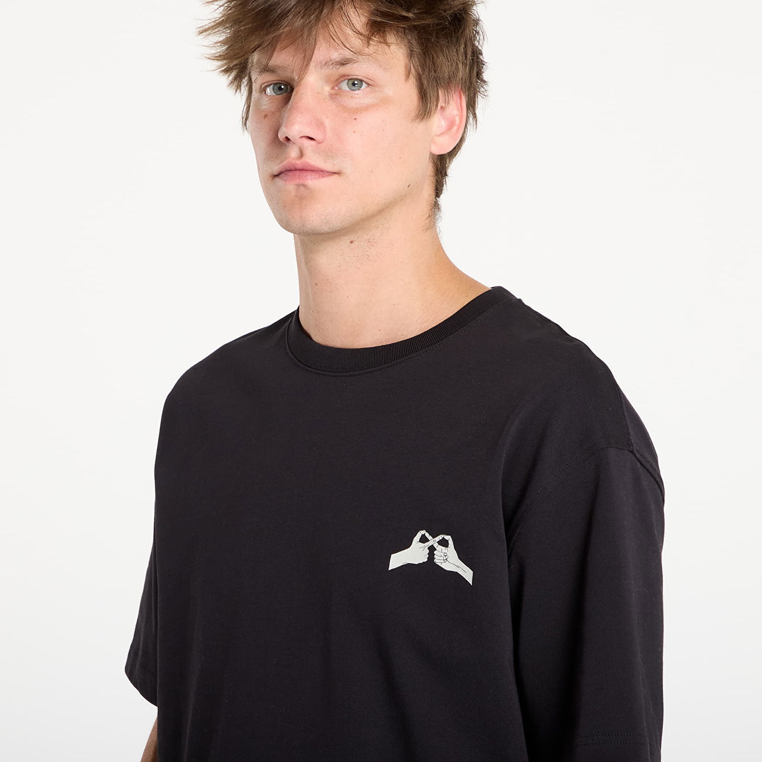 Тениска Samsoe Samsoe Samsøe Samsøe Saflorian T-Shirt Черно | U25300007_CLR002384, 1