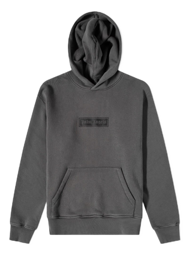 Garment Dyed Box Logo Popover Hoody