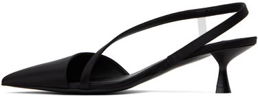 Кецове и обувки Stella McCartney Iconic D'Orsay Slingback Heels Черно | 810372E00157, 2