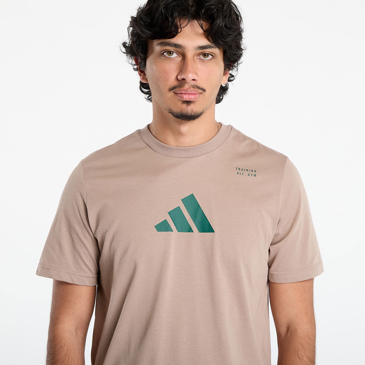 Тениска adidas Performance adidas CLIMACOOL Training Graphic Tee Бежово | JM8977, 1