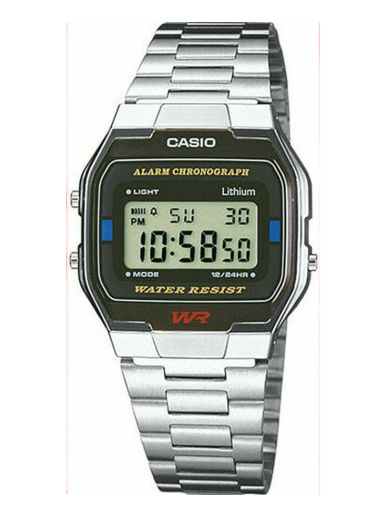 Часовник CASIO A163WA-1QES Watches Сиво | A163WA-1QES