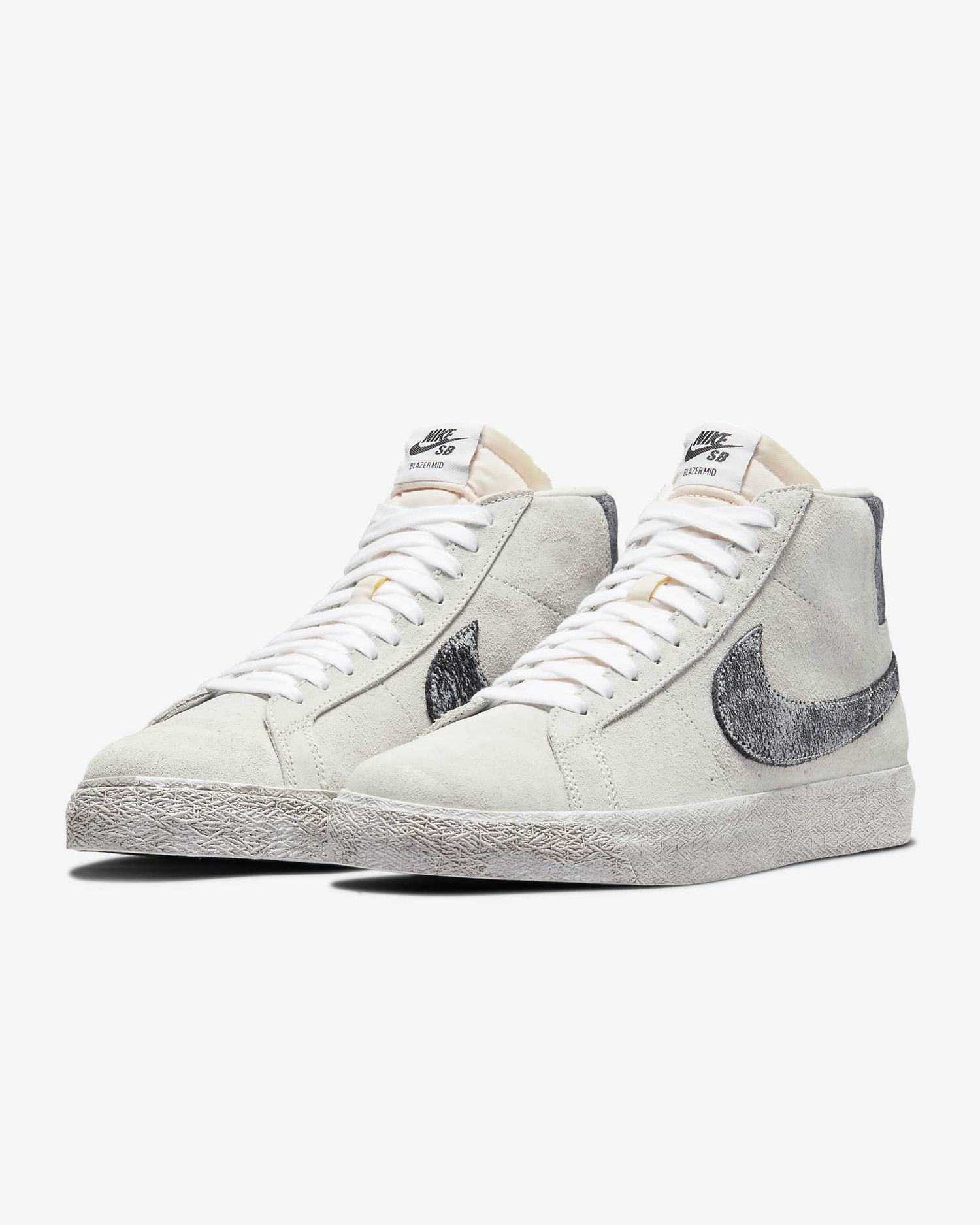Кецове и обувки Nike SB Blazer Mid Premium Сиво | DA1839-002, 1