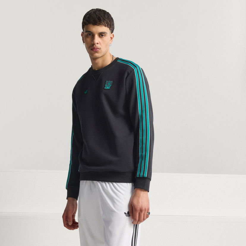 Суитчър adidas Performance Liverpool FC Terrace Icons Черно | JW5472