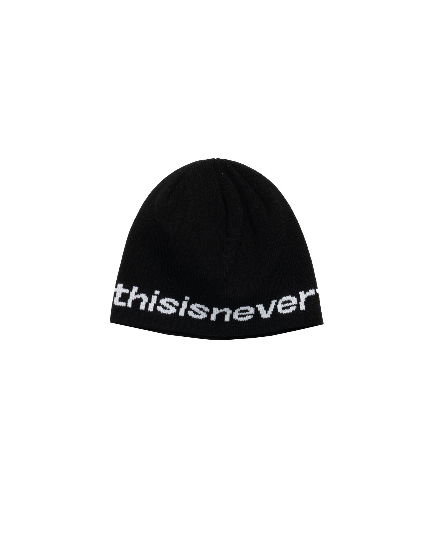 Шапка thisisneverthat SP-Logo No Cuff Beanie Черно | TN250WHWBE0A-BLK, 0