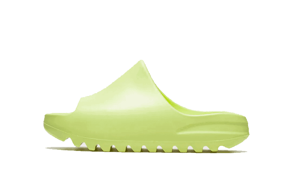 Кецове и обувки adidas Yeezy Yeezy Slide "Glow Green" 2022 Зелено | HQ4116, 0