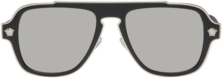 Слънчеви очила Versace Medusa Retro Charm Sunglasses Черно | 0VE2199 10006G, 0