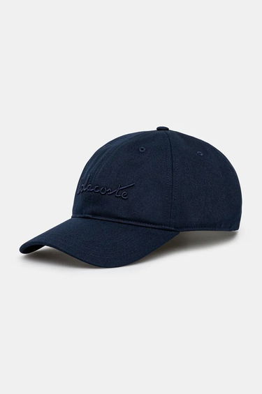 Шапка с козирка Lacoste Cotton Baseball Cap with Logo Синьо | RK7592, 0