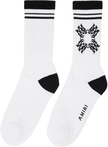 Чорапи AMIRI MA Quad Socks Бяло | AMACSK1013, 1