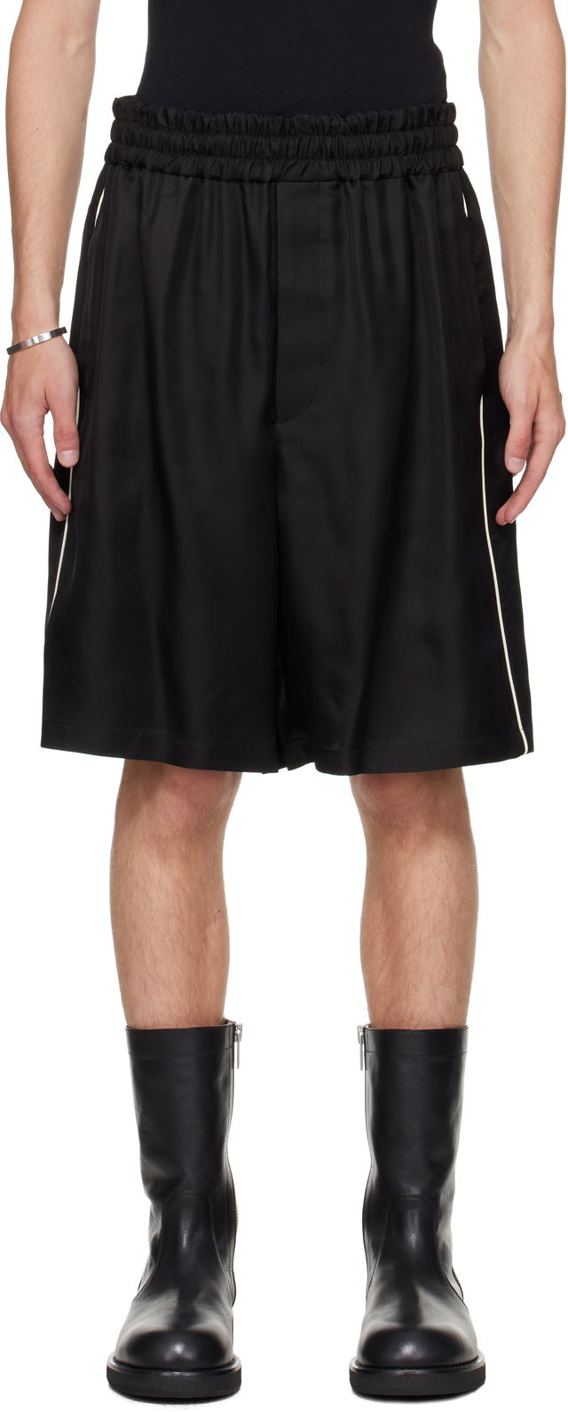 Jil Sander Fluid Viscose Shorts
