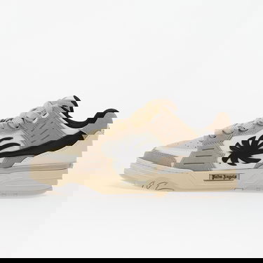 Кецове и обувки Palm Angels Venice Suede Sneakers White/ Medium Grey Бежово | PMIA101C99LEA0010106, 0