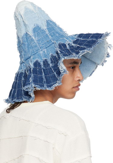 Шапка Who Decides War Who Decides War Highest Point Denim Bucket Hat Синьо | 1341550008SS25, 2